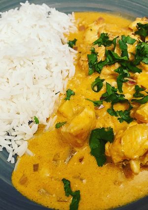 Une photo de Curry de poulet