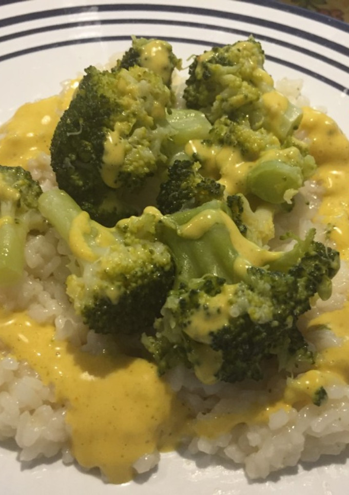 Una foto de Arroz de Brócoli con mayonesa de Curry
