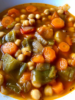 Una foto de Garbanzos veganos