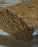 Budín dulce integral con polenta (vegan)!