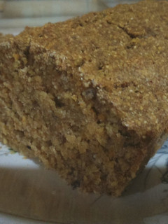 Una foto de Budín dulce integral con polenta (vegan)!