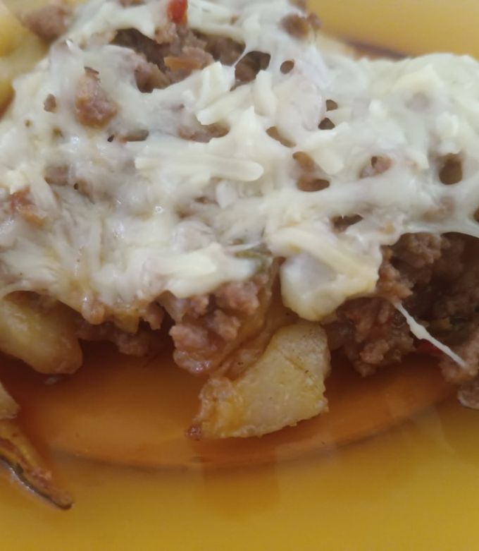 Foto principal de Papas con carne picada al horno