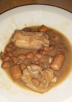 Suriname barna bab recept fotója