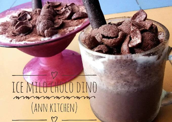 Ice milo choco dino