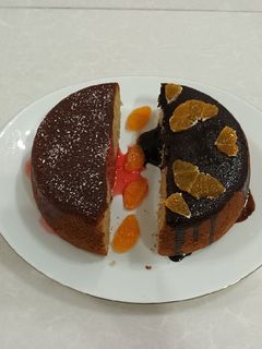 عکسی از دستور کیک ساده خانگی