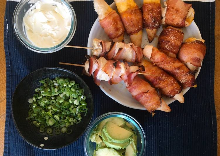 How to Make Any-night-of-the-week Bacon wrapped Cheddar Chicken