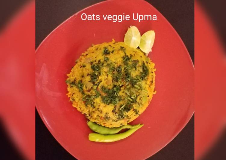 Recipe of Award-winning Oats veggie upma