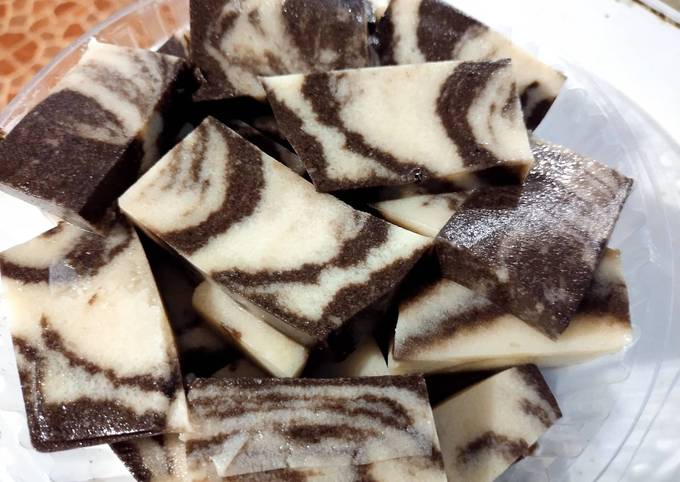 Resipi Puding Roti Zebra Oleh Rasa Kitchen Cookpad