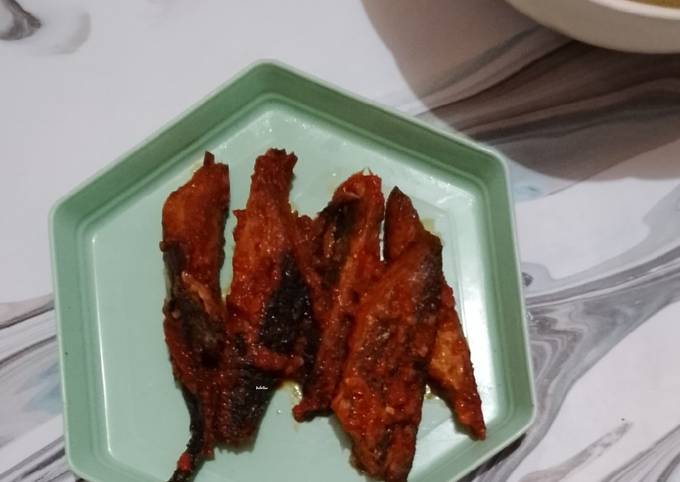 Balado ikan tongkol