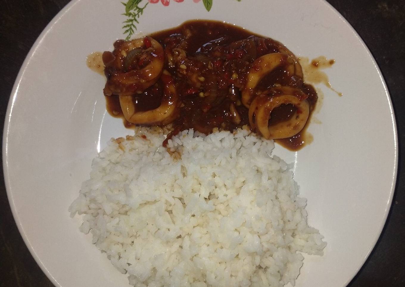 Cumi Kecap Pedas