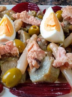 Una foto de Ensalada de alcachofas