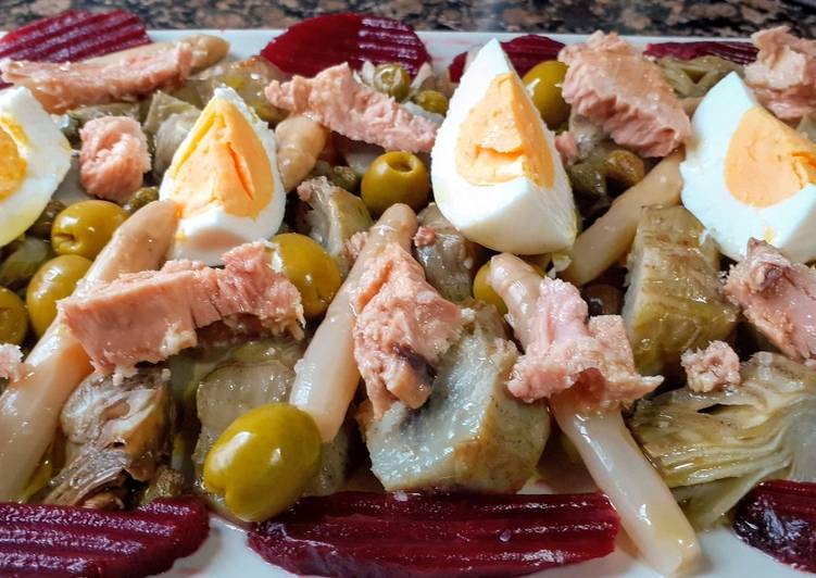 Ensalada de alcachofas