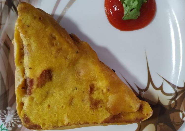 Cheese bread pakoda