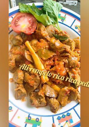 Foto resep Ati Rempela Rica-Rica Pedas