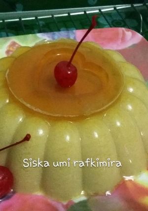 Foto resep Puding gula merah santan