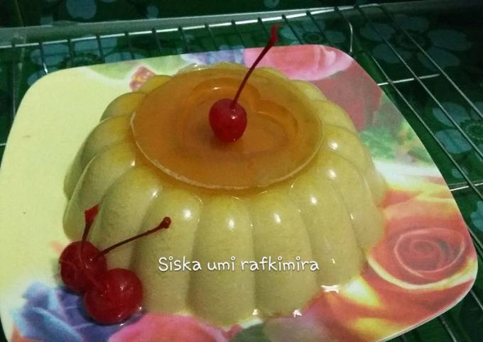  Bagaimana cara buat Puding gula merah santan  sempurna