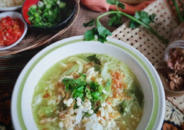 Resep Soto Kemiri Khas Pati Anti Gagal