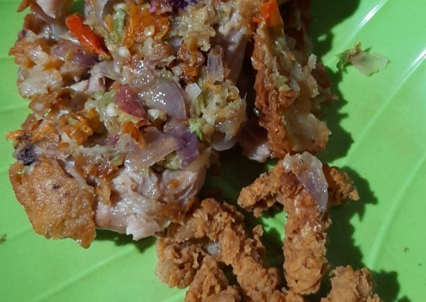 Ayam Geprek Sambal Bawang