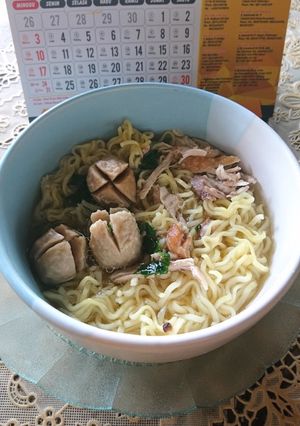 Foto resep Miso / Mie sop (toping Bakso)  Khas Medan