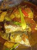 Ikan mumar &tahu kuah kuning nyemek