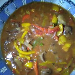 A picture of Kidney soup.