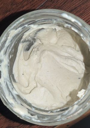 Una foto de Mayonesa de berenjena o zapallo italiano