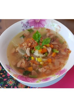 Foto resep Sop Bakso Sosis
