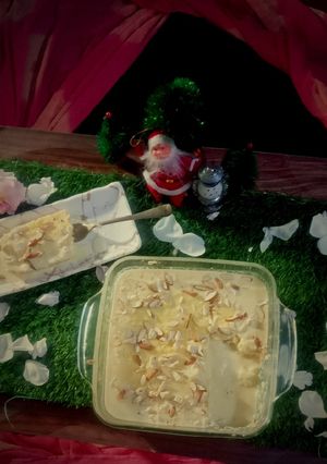 কেশর মালাই কেক(Kesar malai cake recipe in Bengali) রেসিপির প্রধান ছবি