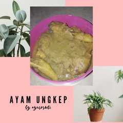 A picture of Ayam ungkep.