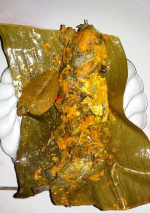 Foto resep Pepes ikan mas