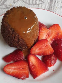 Una foto de Mug cake de Chocolate