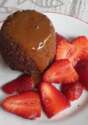 Una foto de Mug cake de Chocolate