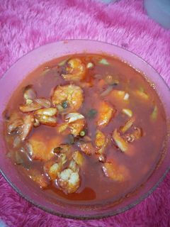 Foto resep Udang Saus Padang