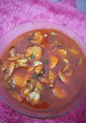 Foto resep Udang Saus Padang