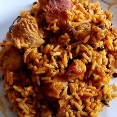 A picture of Beef Pilau.