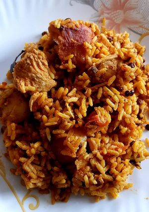 A picture of Beef Pilau.
