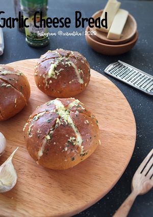 Foto resep Garlic Cheese Bread Viral