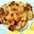 Pollo empanado al horno