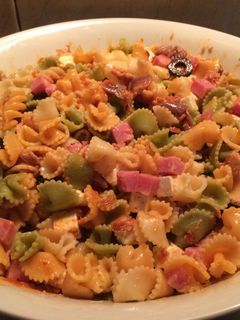 Una foto de Ensalada de pasta fresca
