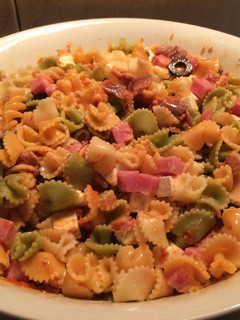 Una foto de Ensalada de pasta fresca