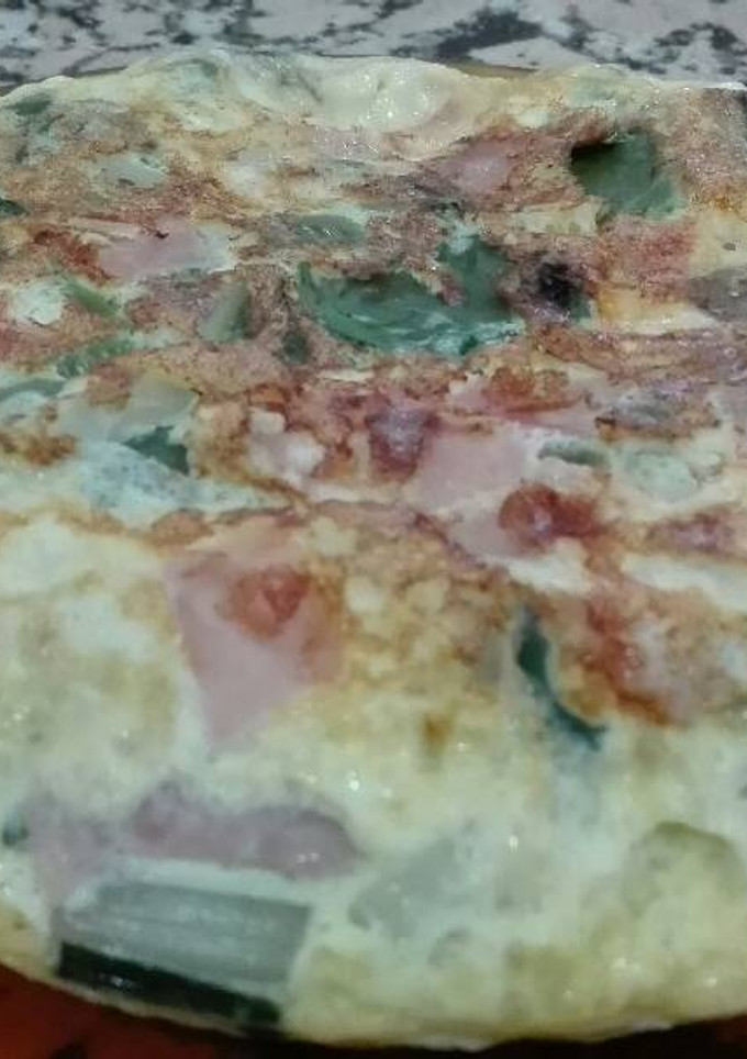 Una foto de Tortilla de acelga
