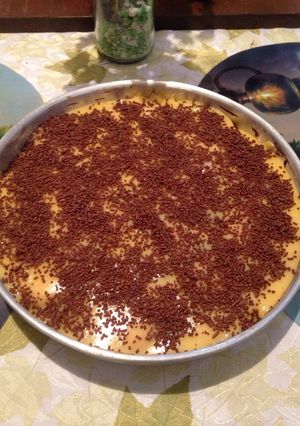 Una foto de Marquesa de vainilla y chocolate