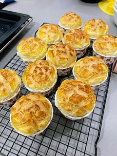 迷你菠蘿麵包(一次發酵) 的食譜成品照片