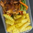 Chicken steak barbecue