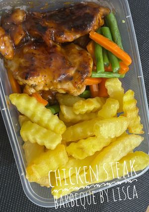 Foto resep Chicken steak barbecue