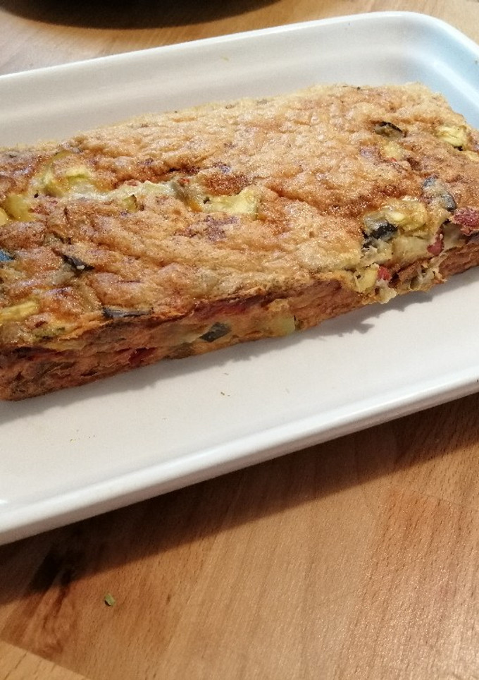 Una foto de Pastel de verduras al gusto y seitán