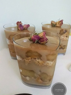 عکسی از دستور پودینگ قهوه