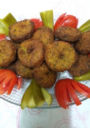 عکسی از دستور فلافل