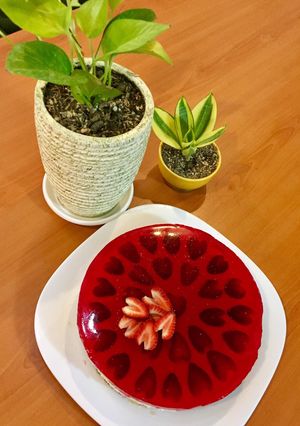 عکسی از دستور چیز کیک عشق