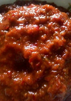 Foto resep Sambal Terasi Kacang Tanah Endeeusss👌😋